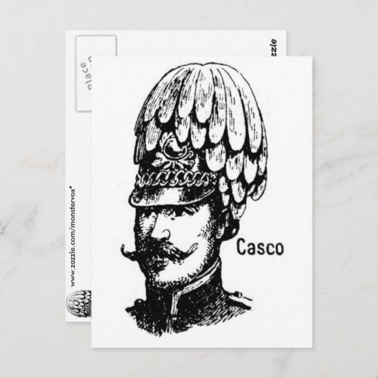 Vintag Hats Postkarte (Vorne/Hinten)