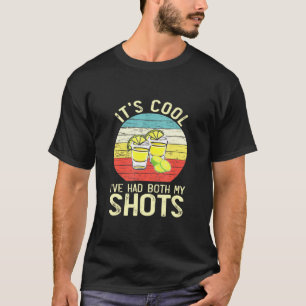 Vintag hatte sein Cooles Ich beide Shots Tequila V T-Shirt