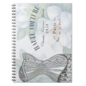 Vintag Haute Couture Fashion Notizblock (Vorderseite)