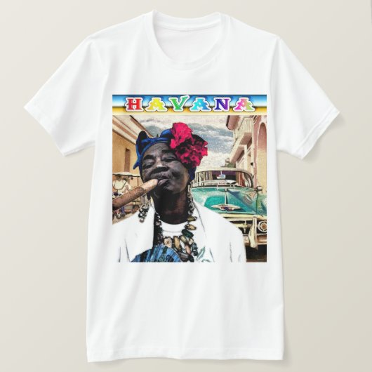 Vintag Havana Kuba T-Shirt (Design vorne)