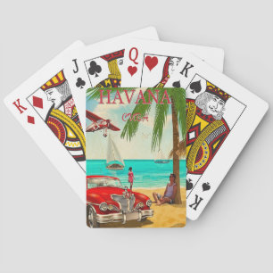 Vintag Havanna Kuba Spielkarten