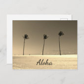 Vintag Hawaii Aloha Postkarte (Vorne/Hinten)