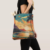 Vintag Hawaii Beach Tasche (Von Nahem)