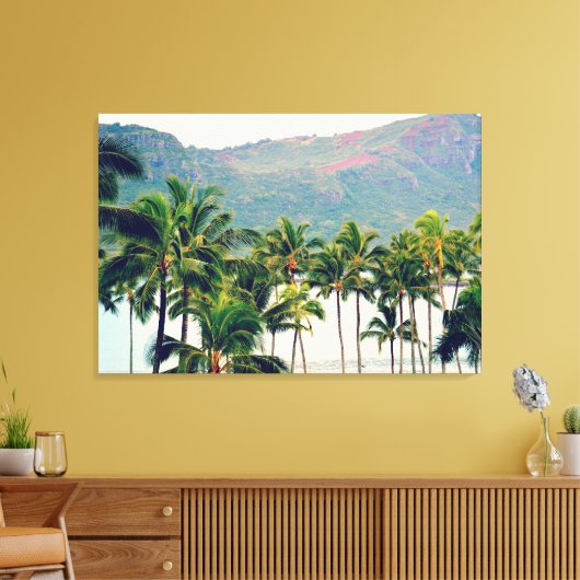 Vintag Hawaii Leinwanddruck (Insitu (Wohnzimmer))