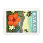 Vintag Hawaii Magnet (Horizontal)