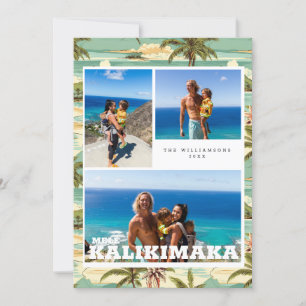 Vintag Hawaii Mele Kalikimaka Holiday Card Feiertagskarte