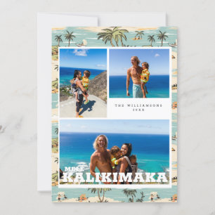 Vintag Hawaii Mele Kalikimaka Holiday Card Feiertagskarte