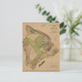 Vintag Hawaii Postcard Aloha Postkarte (Stehend Vorderseite)