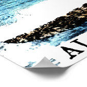 Vintag Hawaii Poster (Ecke)