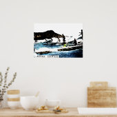Vintag Hawaii Poster (Küche)