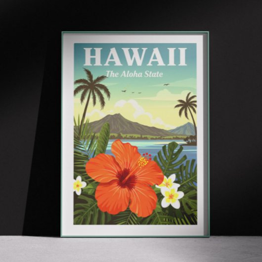 Vintag Hawaii Poster