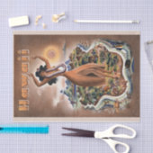 Vintag Hawaii Reisen Aloha! Seidenpapier (Handwerk)