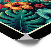 Vintag Hawaii Reiseplakat Poster (Ecke)