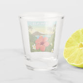 Vintag Hawaii Schnapsglas (Rückseite)
