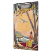 Vintag Hawaii Travel Klemmbrett (Links)