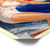 Vintag Hawaii Travel Poster (Ecke)