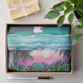 Vintag Hawaii Travel Seidenpapier (Geschenk)