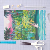 Vintag Hawaii Travel Seidenpapier (Handwerk)