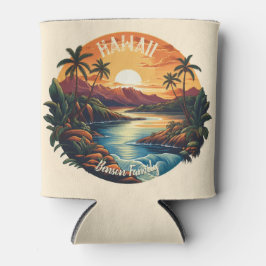 Vintag Hawaii Tropical Beach Travel Dosenkühler