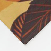 Vintag Hawaii/Tropisch Fleecedecke (Ecke)