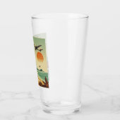 Vintag Hawaii/Tropisch Glas (Links)