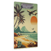 Vintag Hawaii/Tropisch Klemmbrett (Rechts)