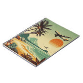 Vintag Hawaii/Tropisch Notizblock (Linke Seite)