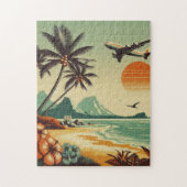 Vintag Hawaii/Tropisch Puzzle (Vertikal)