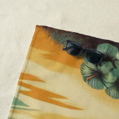 Vintag Hawaii/Tropisch Strandtuch (Beispiel)