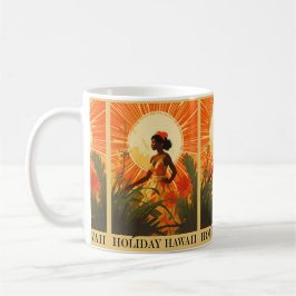 Vintag Hawaii: Urlaub auf Reisen Kaffeetasse