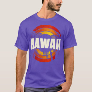 Vintag Hawaii Urlaub Souvenir Retro Sunset T-Shirt