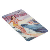 Vintag Hawaii, USA - Magnet (Rechte Seite)
