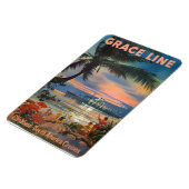 Vintag Hawaii, USA - Magnet (Linke Seite)