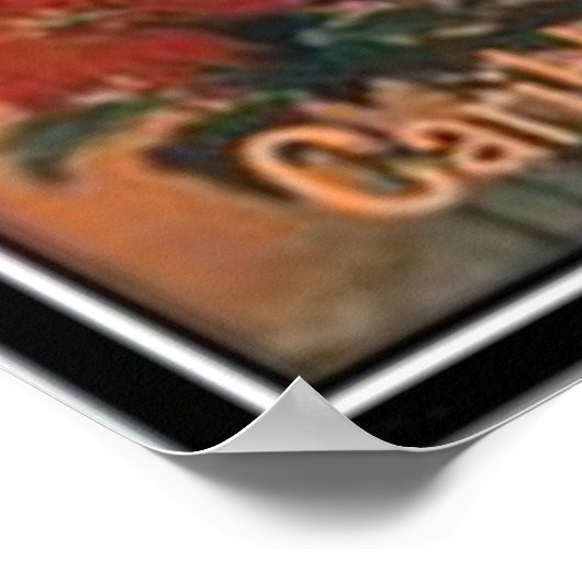 Vintag Hawaii, USA - Poster (Ecke)