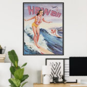 Vintag Hawaii, USA - Poster (Heimbüro)