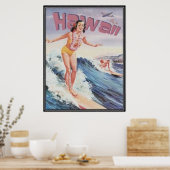 Vintag Hawaii, USA - Poster (Küche)