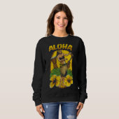 Vintag Hawaiian Dancing Girl Sweatshirt (Vorne ganz)