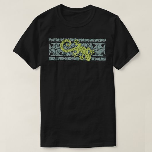 Vintag Hawaiian Gecko T-Shirt (Design vorne)