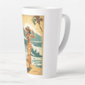 Vintag Hawaiian Travel Honolulu Mittelpazifik Milchtasse (Rechte Ecke)