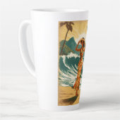 Vintag Hawaiian Travel Honolulu Mittelpazifik Milchtasse (Linke Ecke)