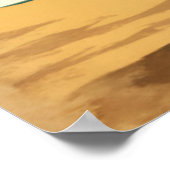 Vintag Hawaiian Travel Honolulu Mittelpazifik Poster (Ecke)