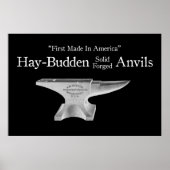 Vintag Hay-Budden Anvil Poster (Vorne)