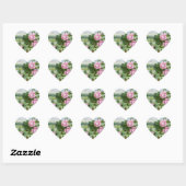 Vintag Heart Birthday Stickers (Blatt)