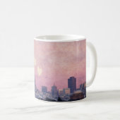 Vintag Hearts San Francisco Skyline Tasse (VorderseiteRechts)