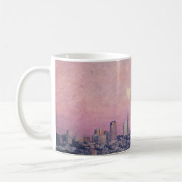 Vintag Hearts San Francisco Skyline Tasse