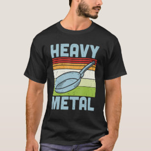 Vintag Heavy Metal Food Kulinarischer Koch Koch Ko T-Shirt