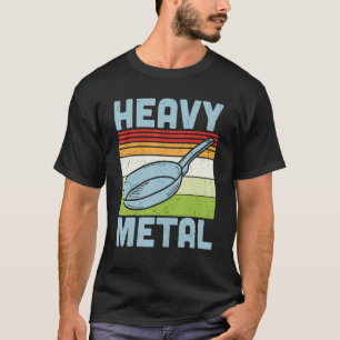 Vintag Heavy Metal Food Kulinarischer Koch Koch Ko T-Shirt