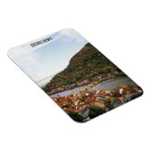 Vintag Heidelberg Deutschland Stadtansicht Magnet (Rechte Seite)