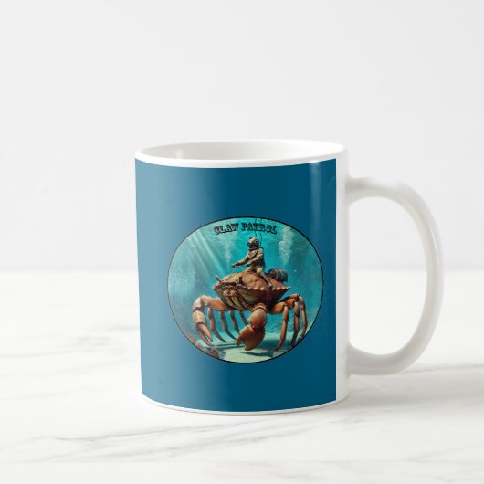 Vintag Helmtaucher Riesenkrabbe URM Kaffeetasse (Rechts)