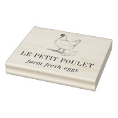 Vintag Hen | Landeisbetrieb Gummistempel (Stempel)